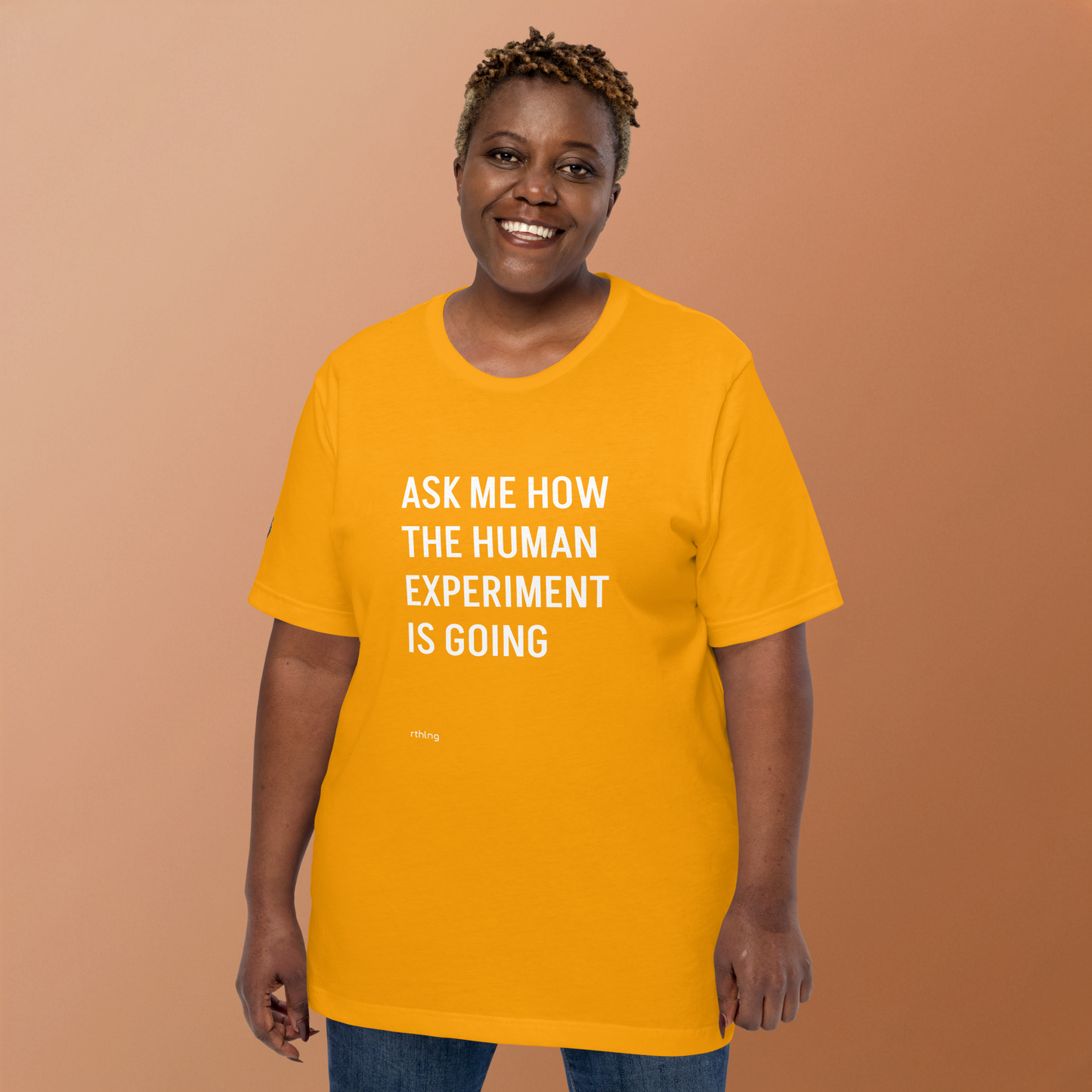 THE HUMAN EXPERIMENT Unisex t-shirt | Serious Yuks For Cynical Existentialists