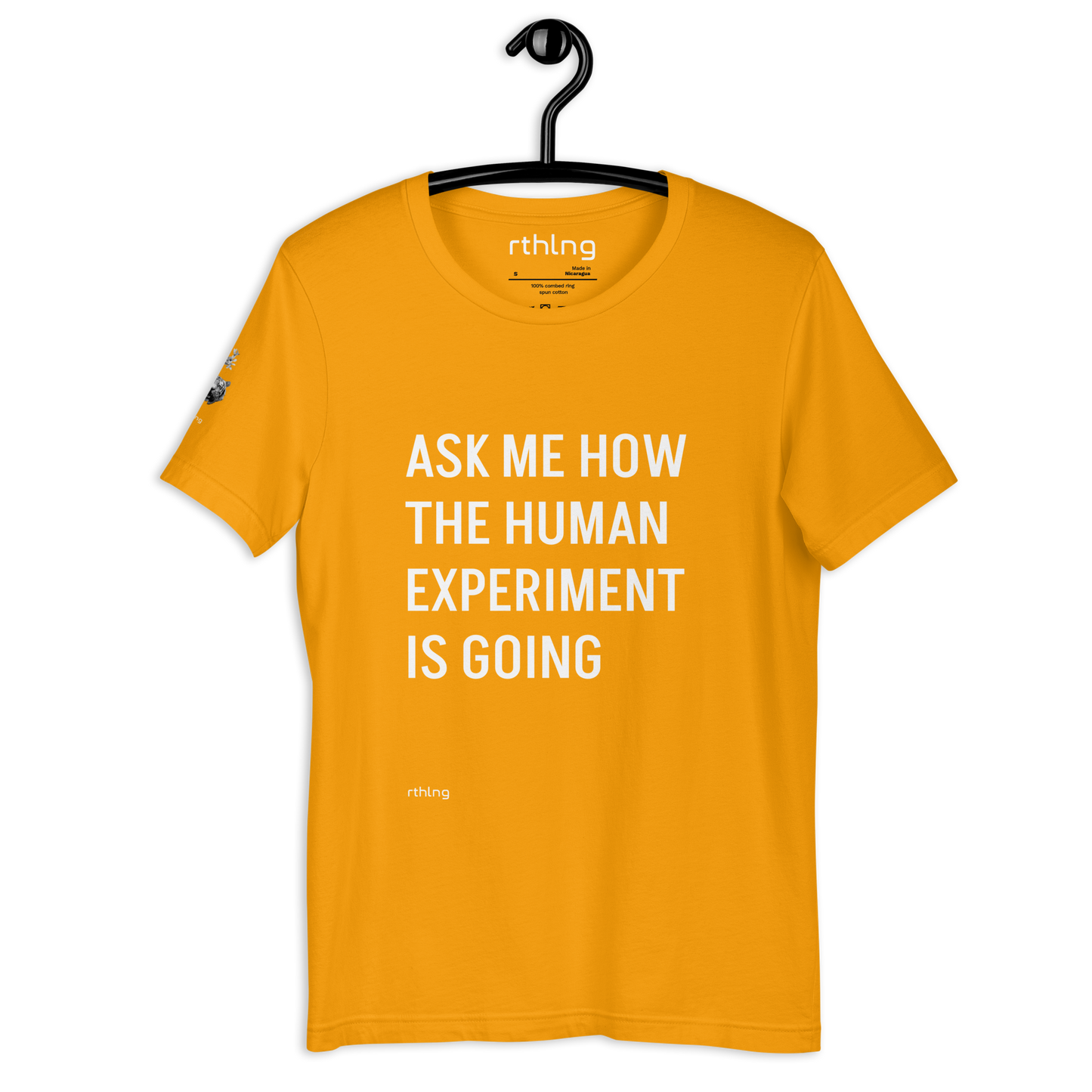 THE HUMAN EXPERIMENT Unisex t-shirt | Serious Yuks For Cynical Existentialists