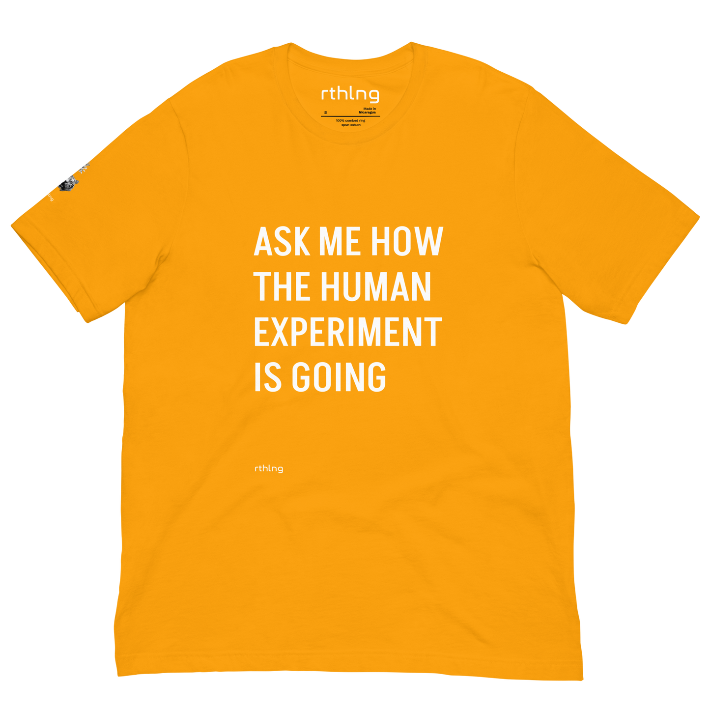 THE HUMAN EXPERIMENT Unisex t-shirt | Serious Yuks For Cynical Existentialists