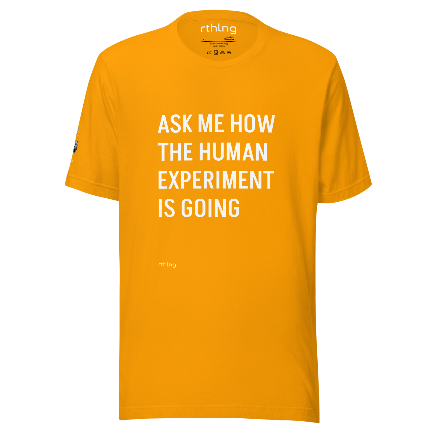 THE HUMAN EXPERIMENT Unisex t-shirt | Serious Yuks For Cynical Existentialists