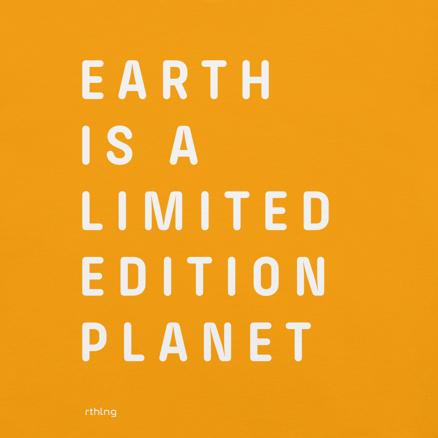 LIMITED EDITION EARTH Unisex t-shirt