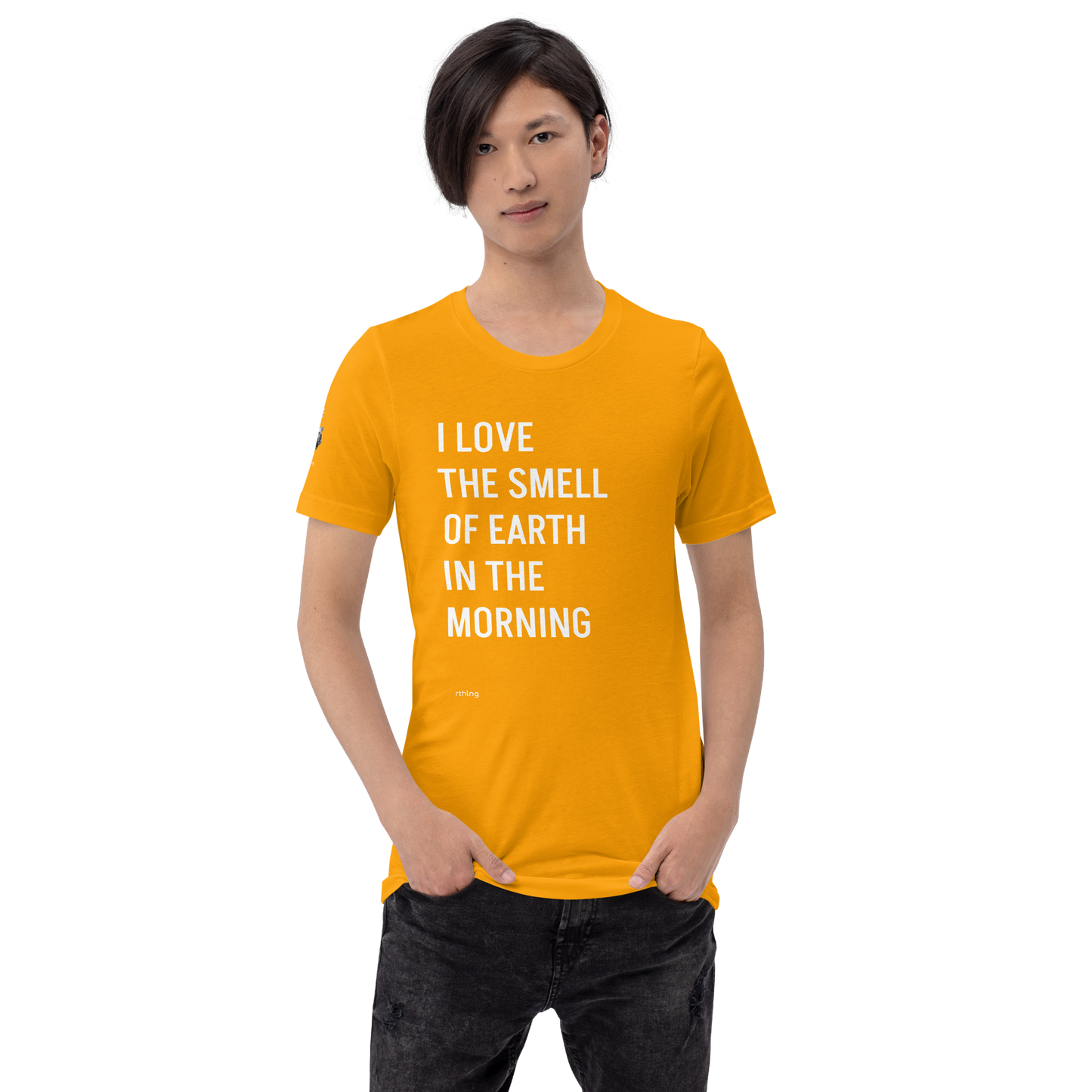 EARTH IN THE MORNING Unisex t-shirt | Turns Out Charlie Surfs Fire