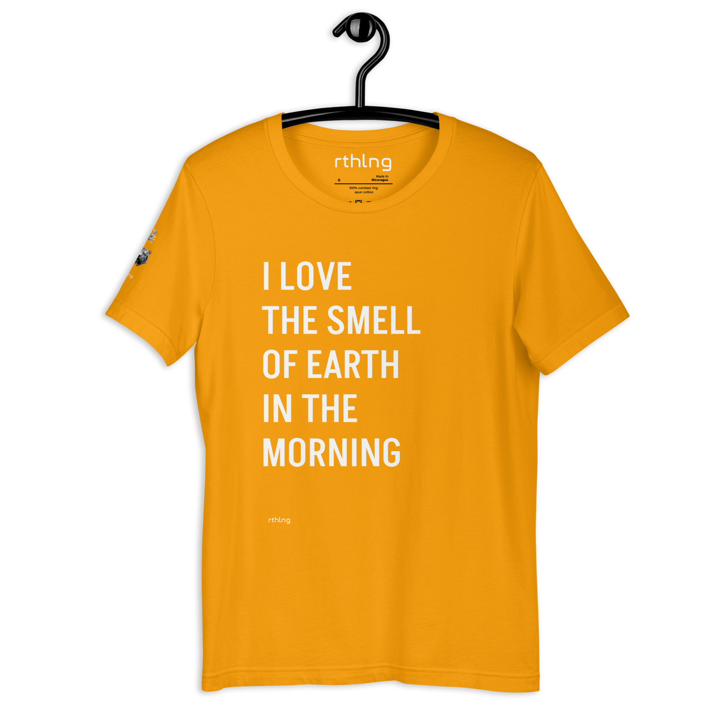 EARTH IN THE MORNING Unisex t-shirt | Turns Out Charlie Surfs Fire