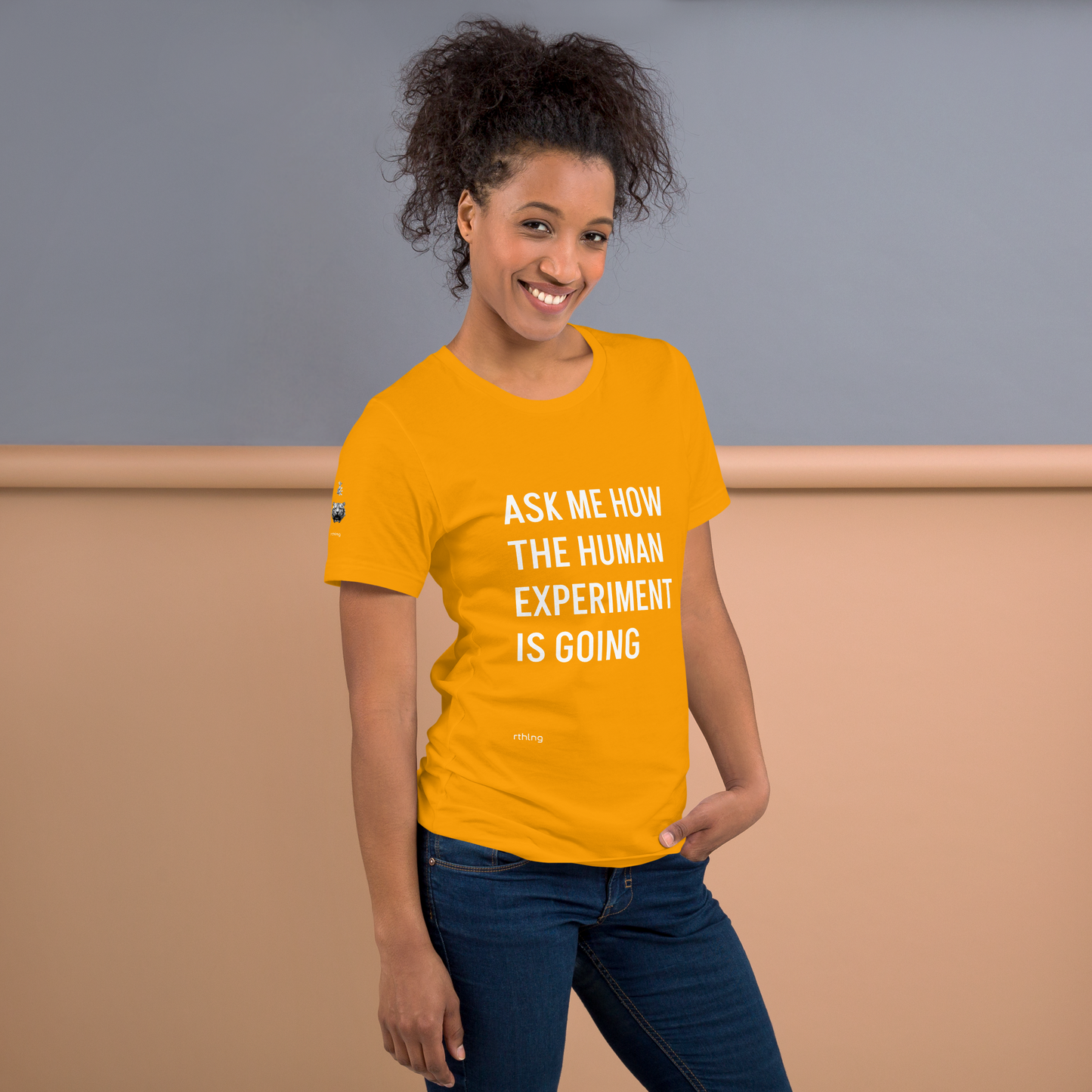 THE HUMAN EXPERIMENT Unisex t-shirt | Serious Yuks For Cynical Existentialists