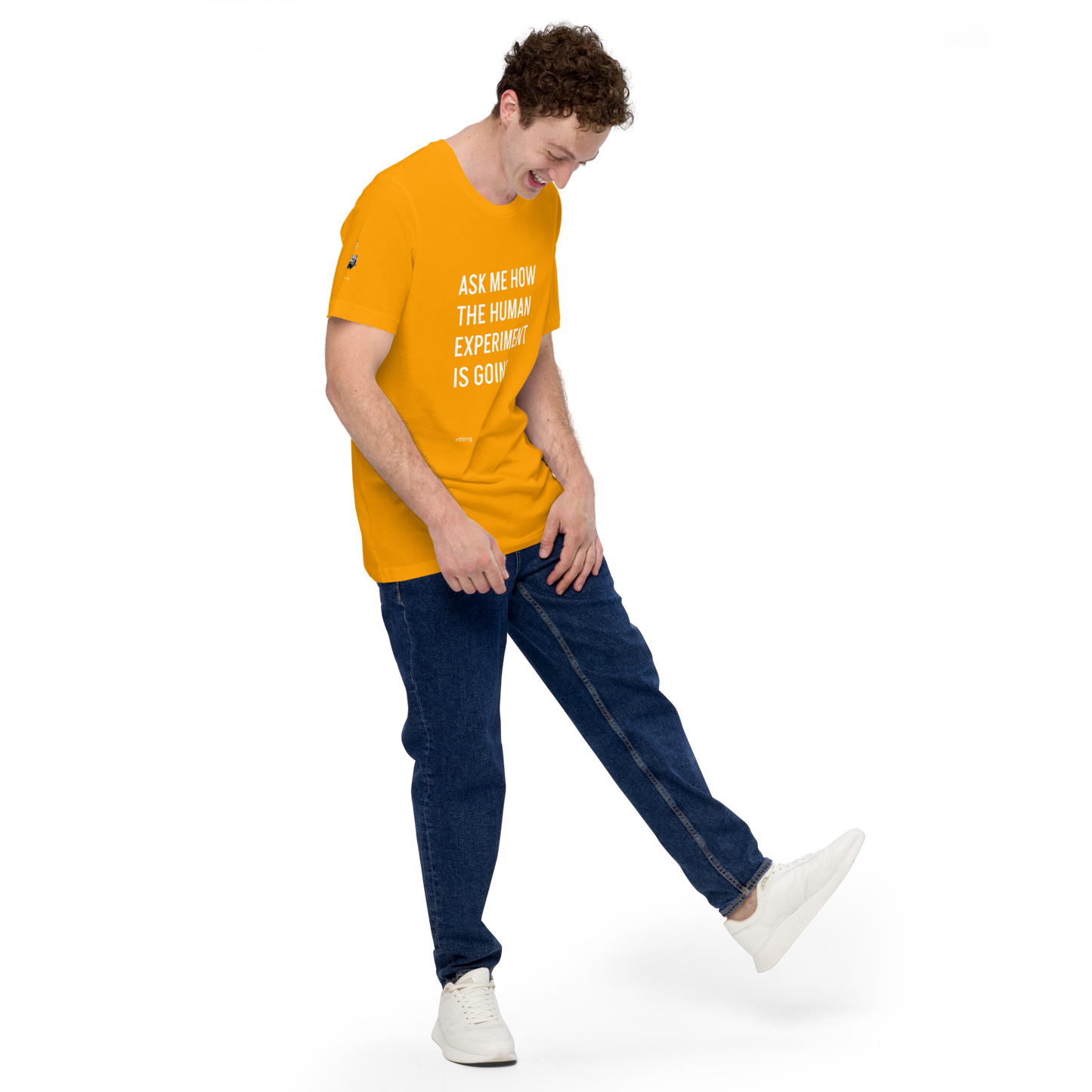 THE HUMAN EXPERIMENT Unisex t-shirt | Serious Yuks For Cynical Existentialists