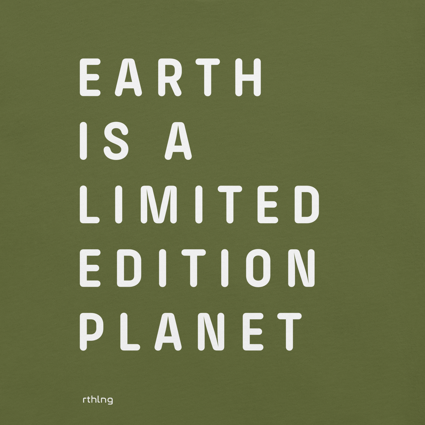 LIMITED EDITION EARTH Unisex t-shirt