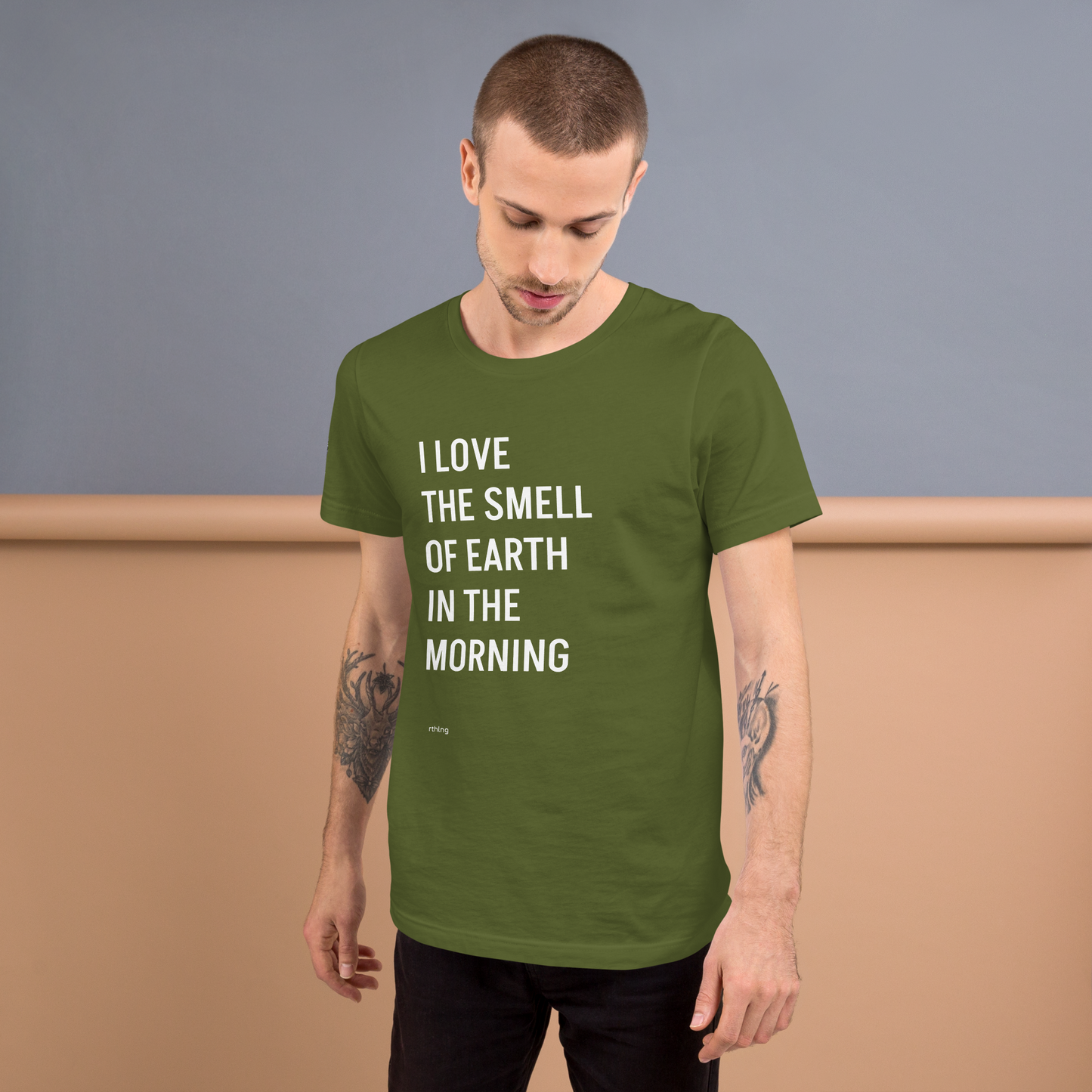 EARTH IN THE MORNING Unisex t-shirt | Turns Out Charlie Surfs Fire