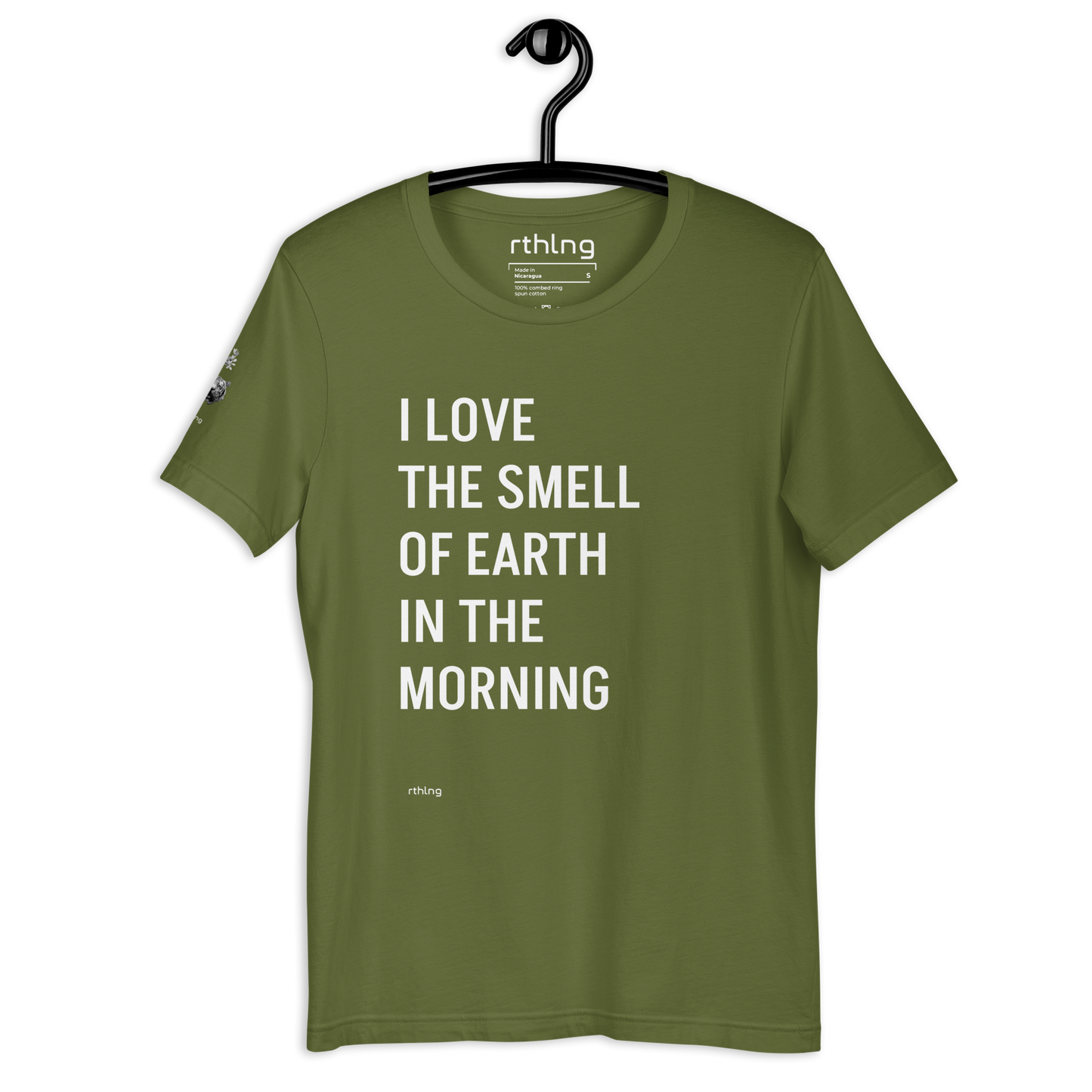 EARTH IN THE MORNING Unisex t-shirt | Turns Out Charlie Surfs Fire