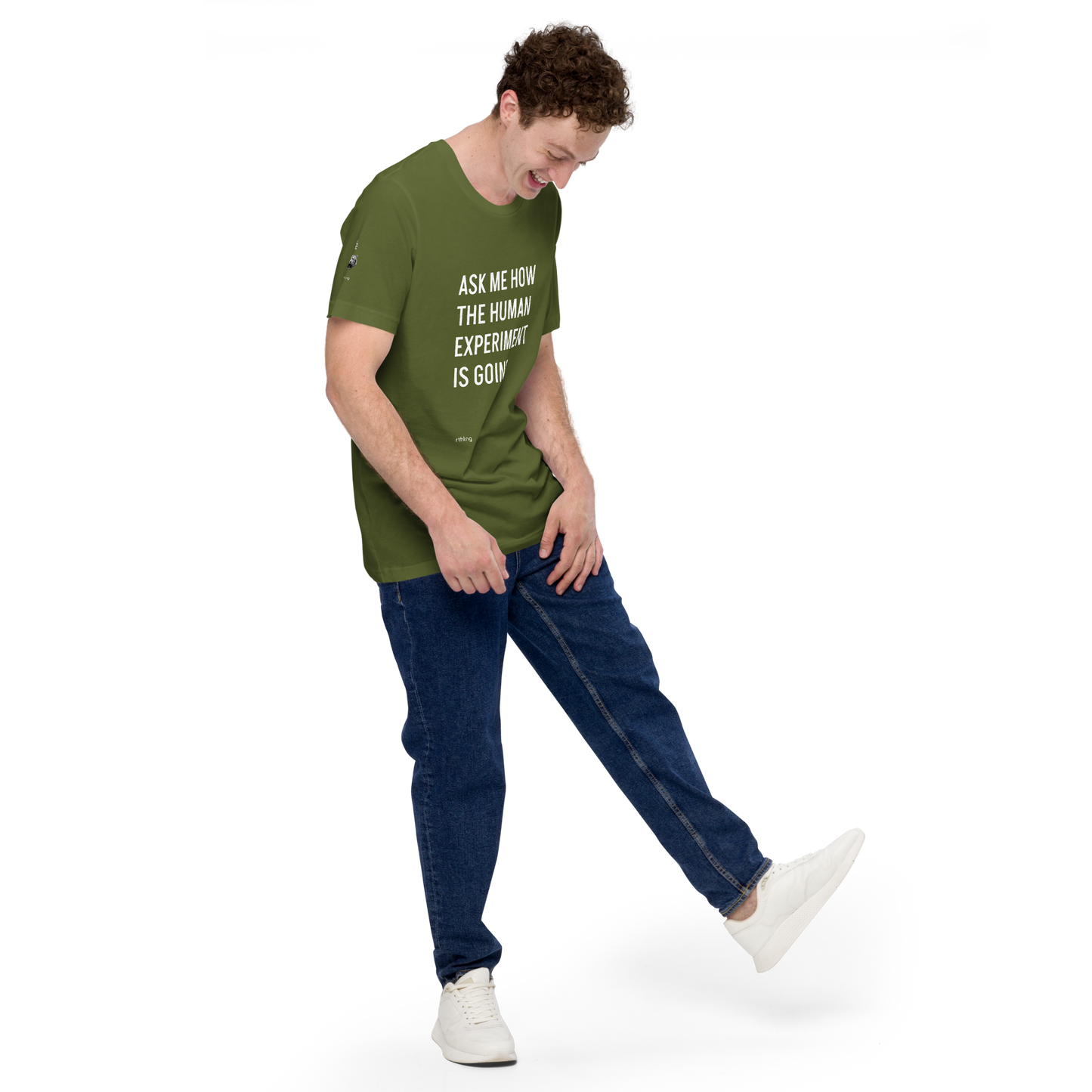 THE HUMAN EXPERIMENT Unisex t-shirt | Serious Yuks For Cynical Existentialists