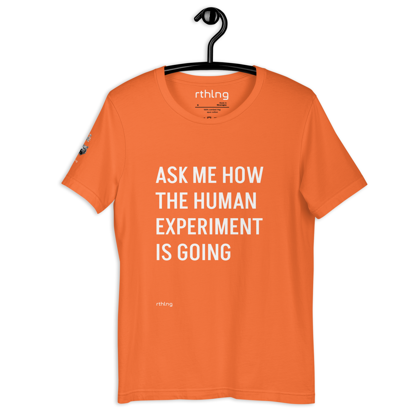 THE HUMAN EXPERIMENT Unisex t-shirt | Serious Yuks For Cynical Existentialists
