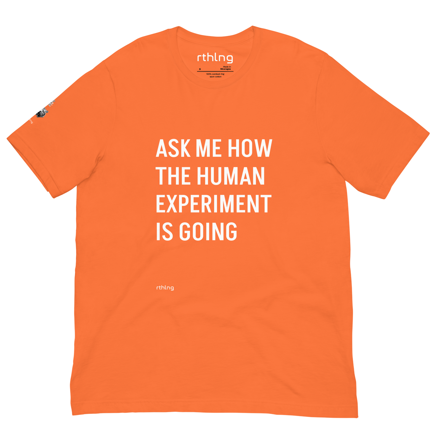 THE HUMAN EXPERIMENT Unisex t-shirt | Serious Yuks For Cynical Existentialists