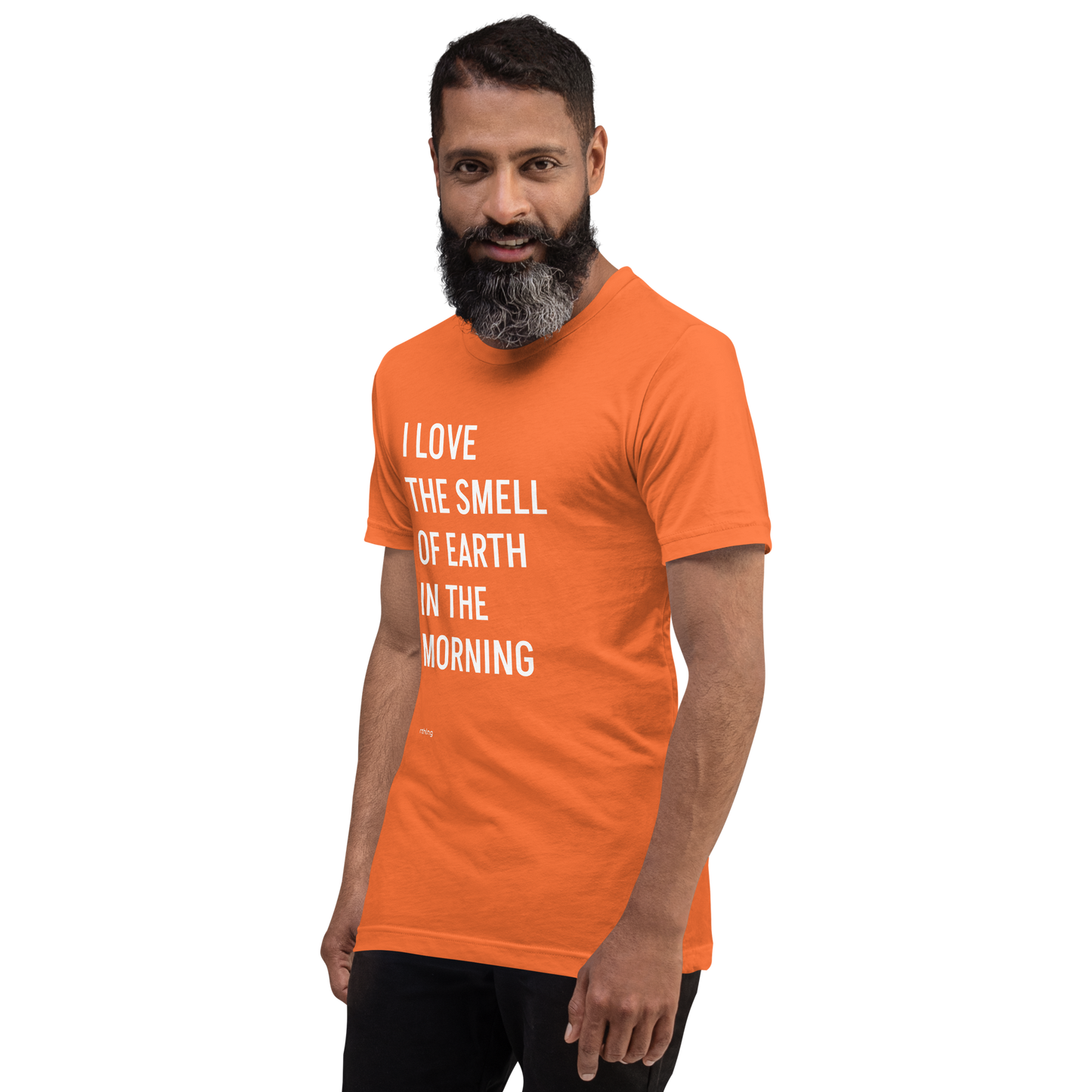 EARTH IN THE MORNING Unisex t-shirt | Turns Out Charlie Surfs Fire