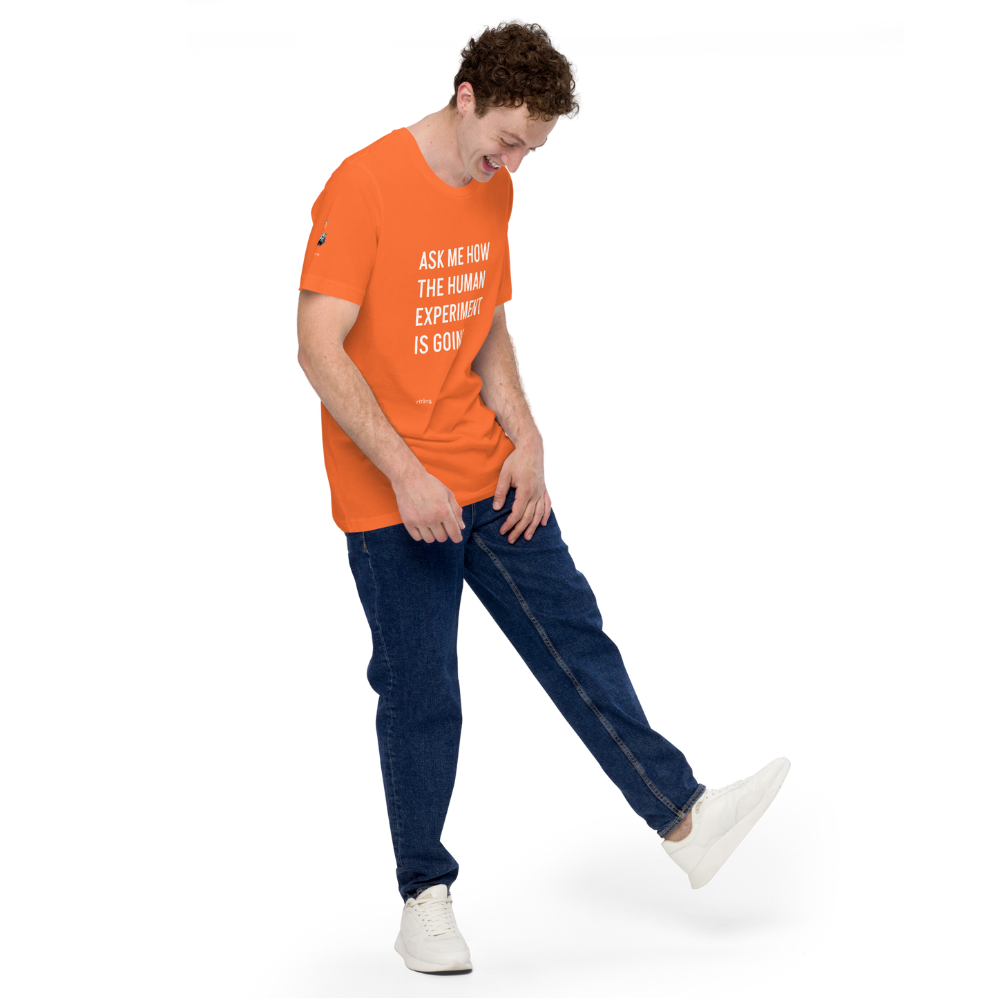 THE HUMAN EXPERIMENT Unisex t-shirt | Serious Yuks For Cynical Existentialists