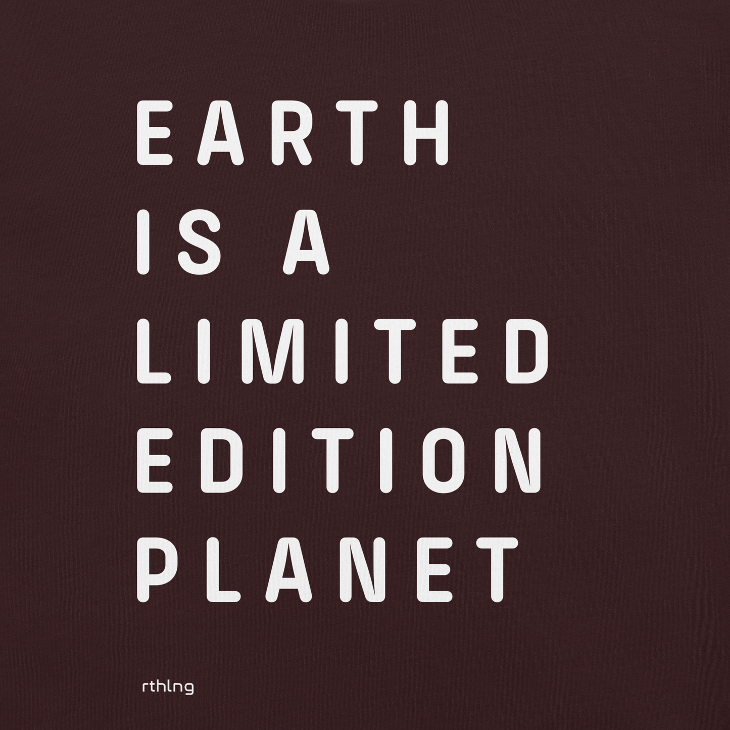LIMITED EDITION EARTH Unisex t-shirt