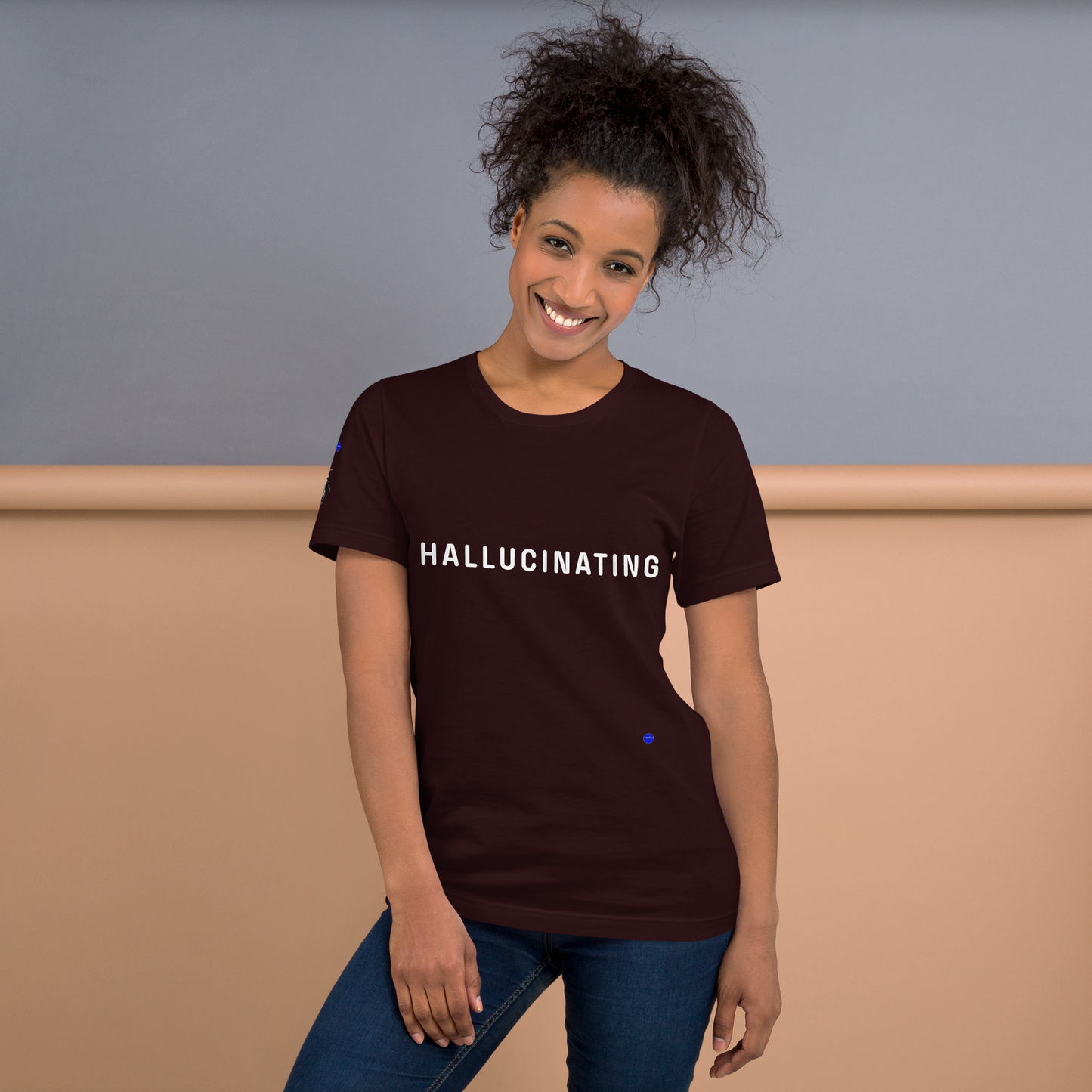 Hallucinating Unisex t-shirt Cosmic Graphic Tees & Philosophical Streetwear