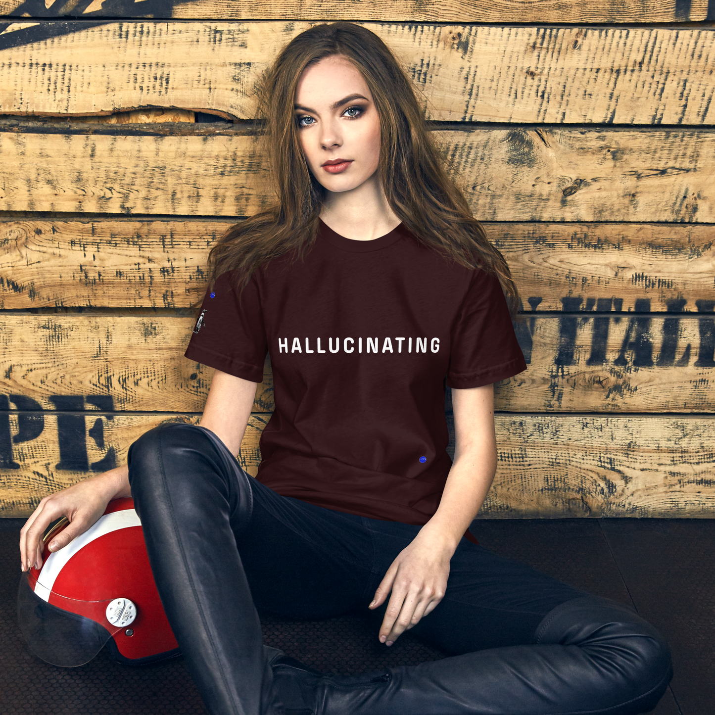 Hallucinating Unisex t-shirt Cosmic Graphic Tees & Philosophical Streetwear