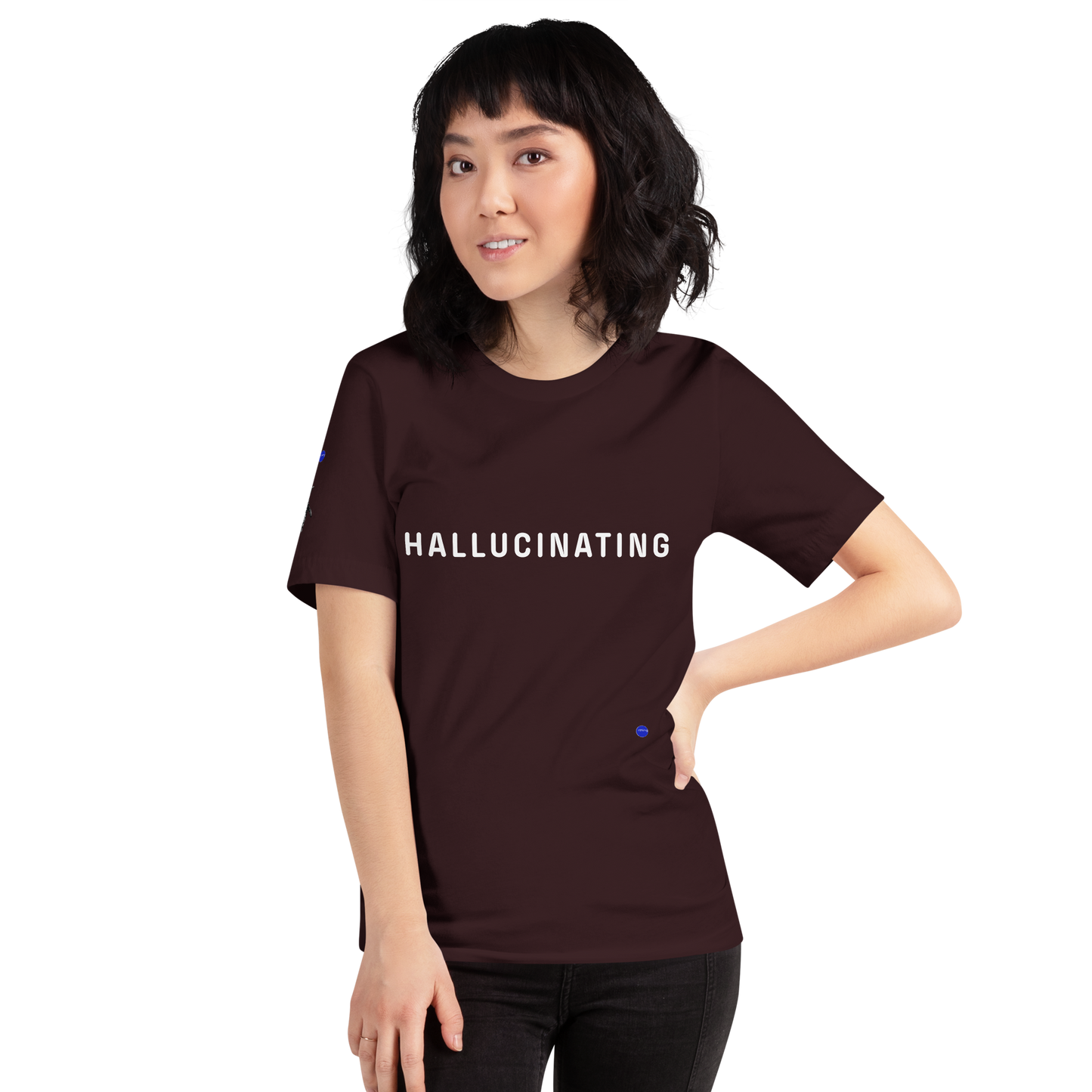 Hallucinating Unisex t-shirt Cosmic Graphic Tees & Philosophical Streetwear