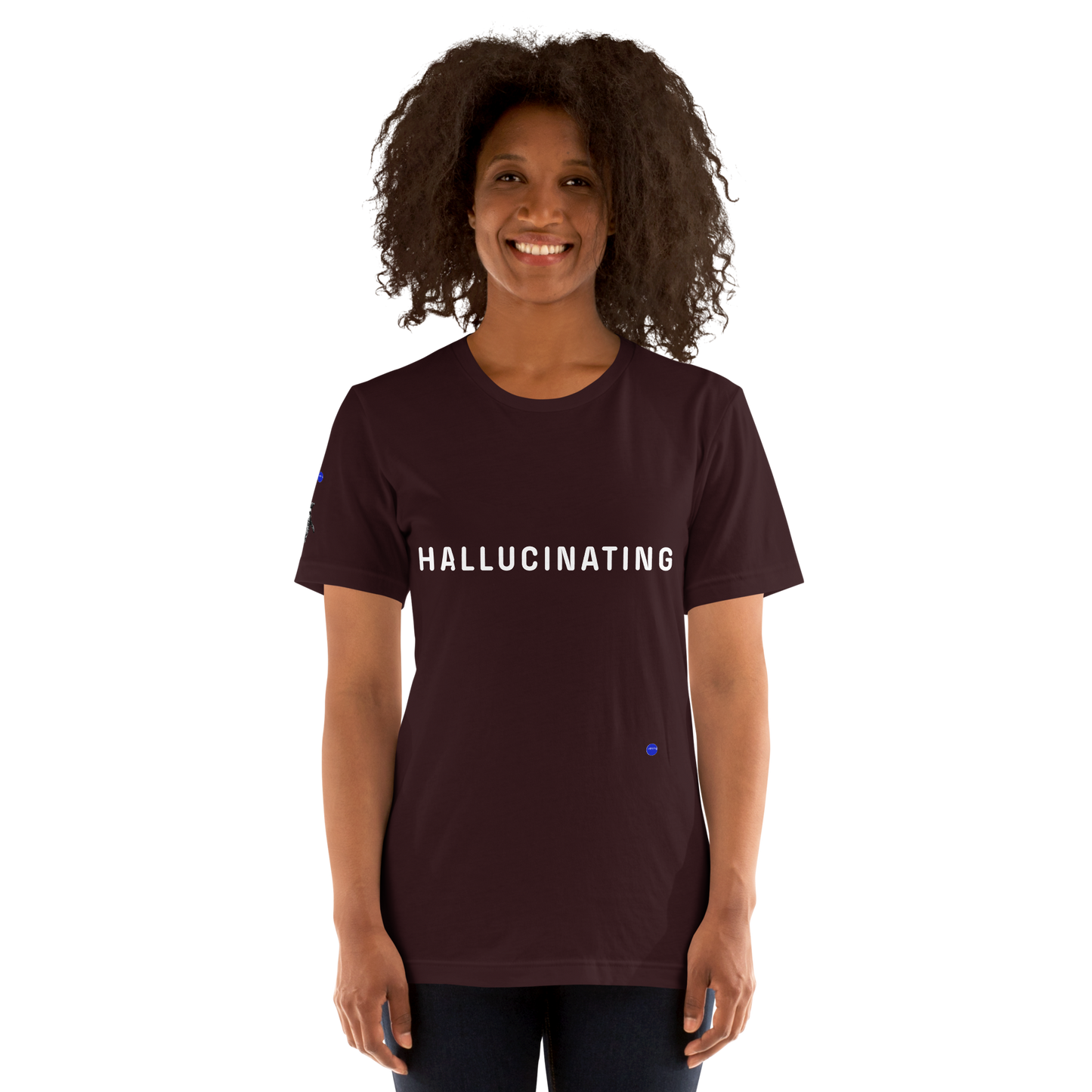 Hallucinating Unisex t-shirt Cosmic Graphic Tees & Philosophical Streetwear