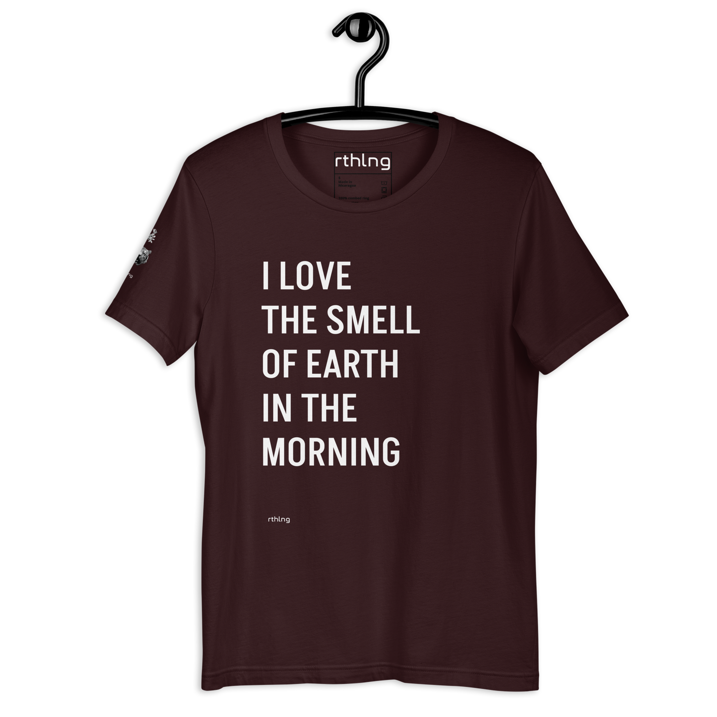 EARTH IN THE MORNING Unisex t-shirt | Turns Out Charlie Surfs Fire