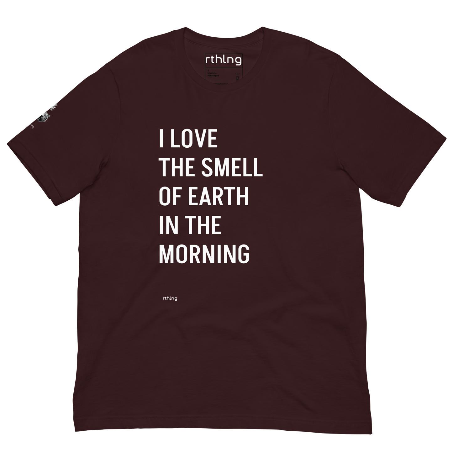 EARTH IN THE MORNING Unisex t-shirt | Turns Out Charlie Surfs Fire