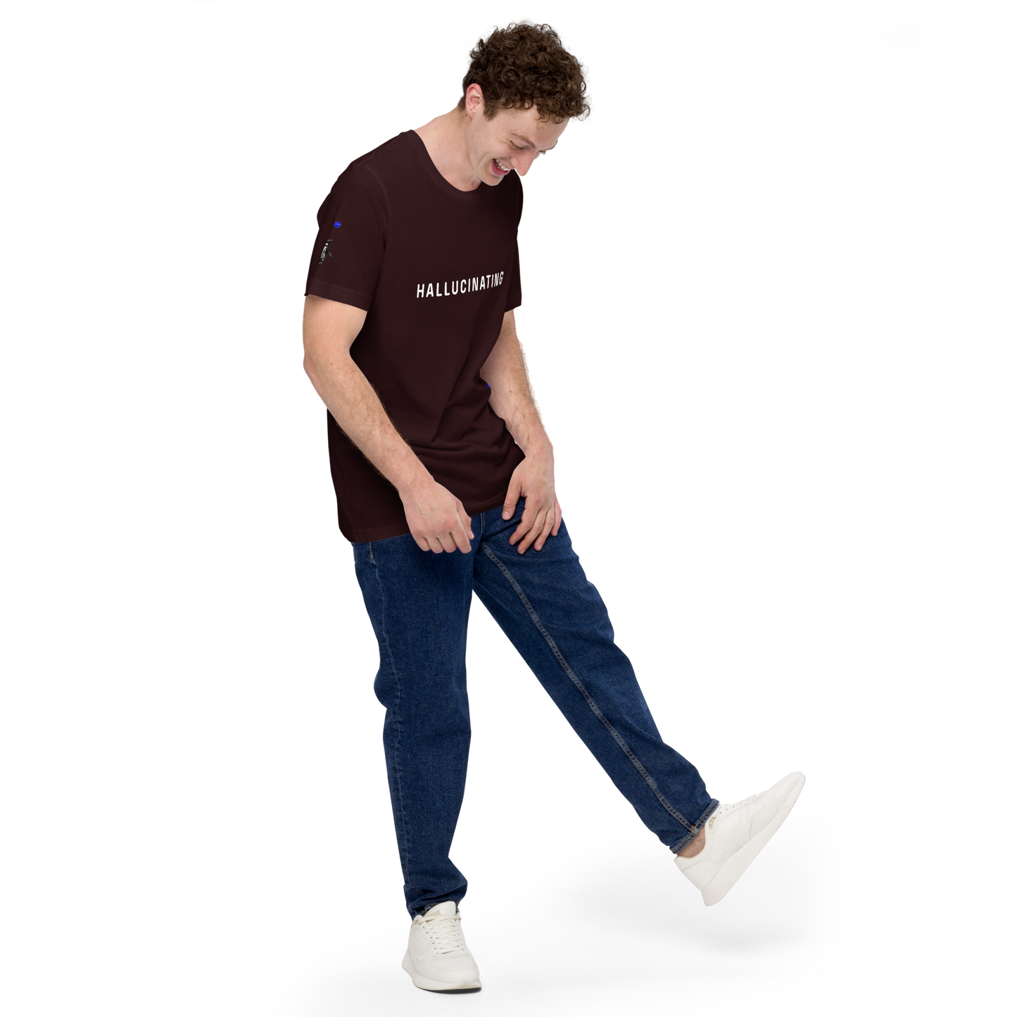 Hallucinating Unisex t-shirt Cosmic Graphic Tees & Philosophical Streetwear