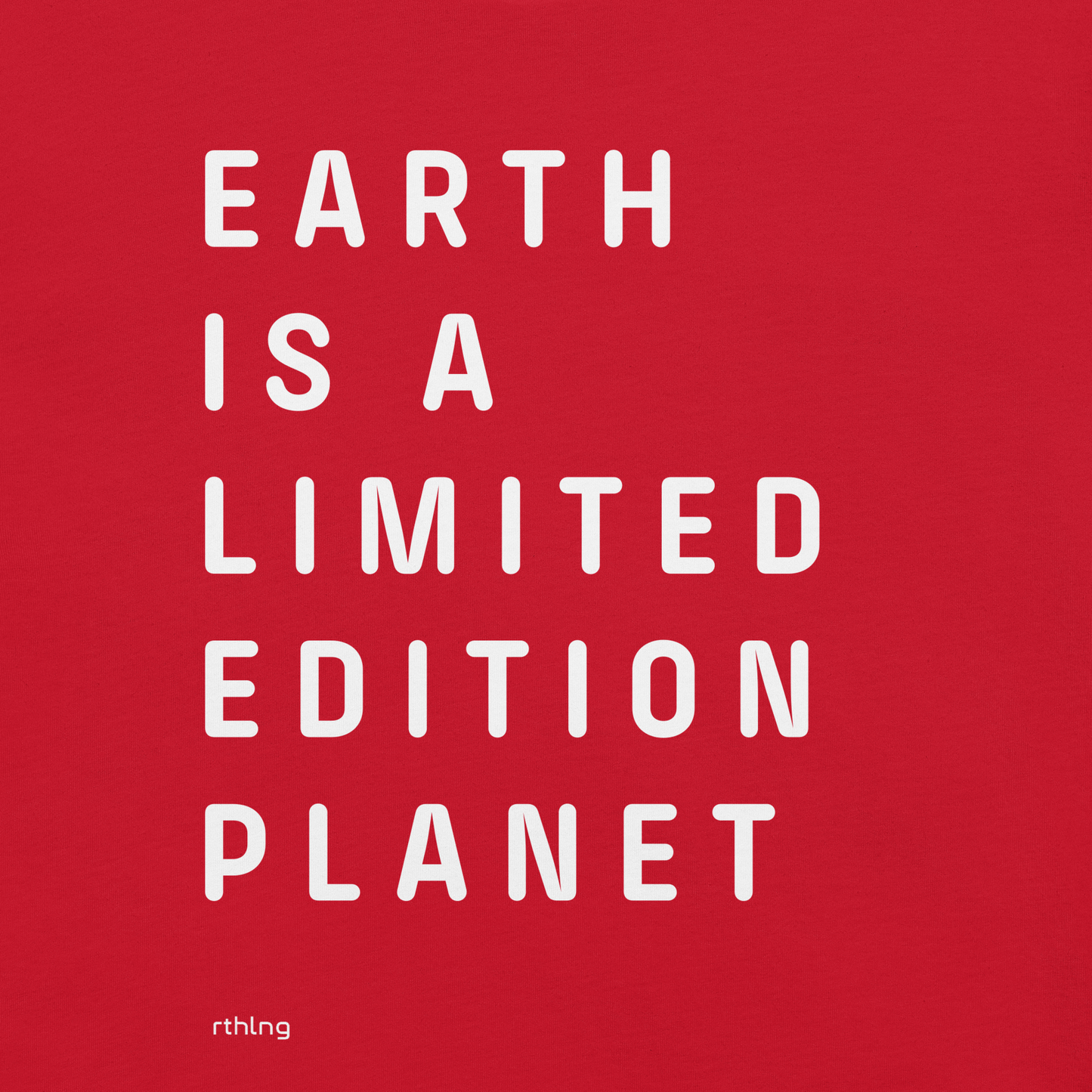 LIMITED EDITION EARTH Unisex t-shirt