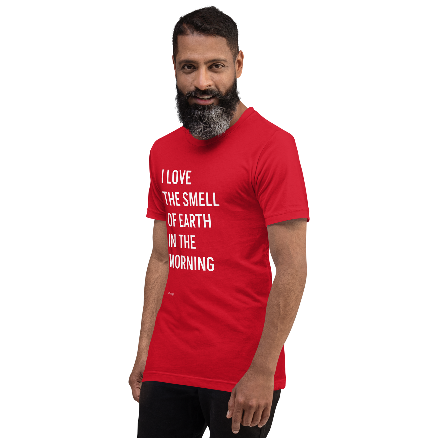 EARTH IN THE MORNING Unisex t-shirt | Turns Out Charlie Surfs Fire