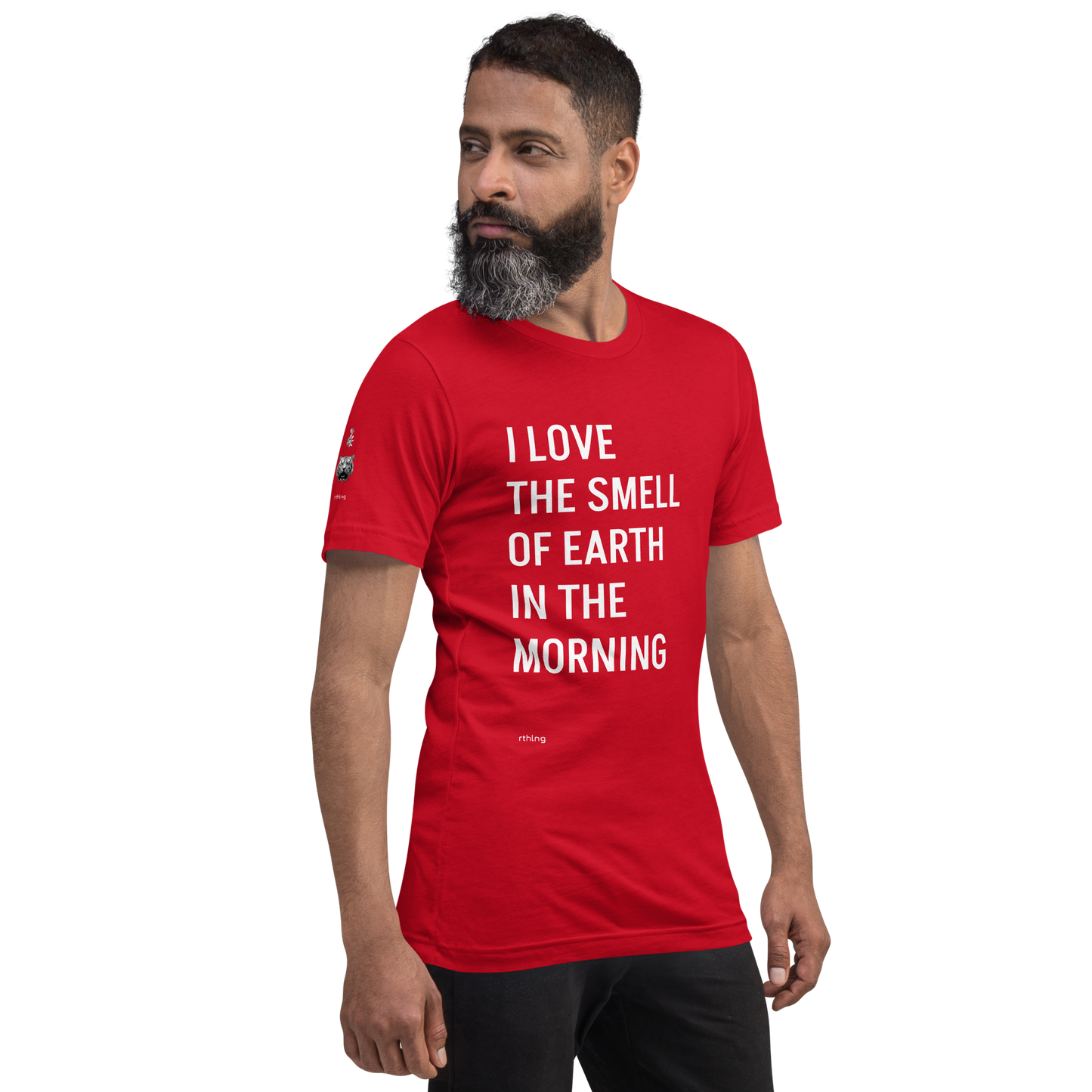 EARTH IN THE MORNING Unisex t-shirt | Turns Out Charlie Surfs Fire